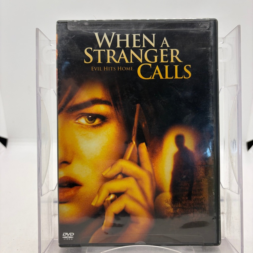 When a Stranger Calls DVD 2006 Horror Thriller Camilla Belle Simon West